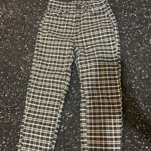 American eagle, plaid mom pants. Size 0 short.